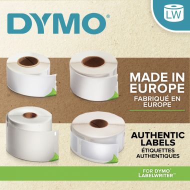Dymo - Boite de 2 rouleaux de 130 étiquettes adresse 28 x 89 mm - S0722370
