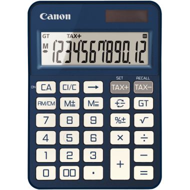 Machine à calculer pour bureau 12 chiffres Canon KS-125KB Bleu