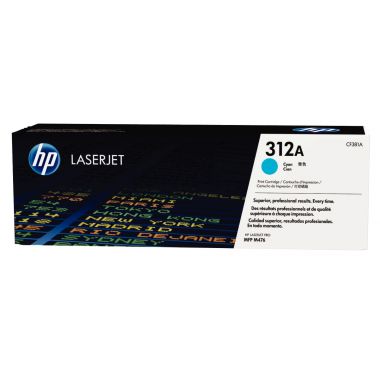 HP 312A toner cyan authentique (CF381A)