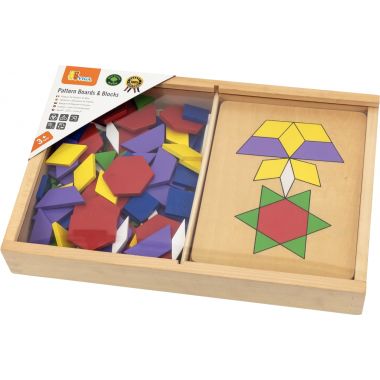 Coffret de 120 mosaïque en bois