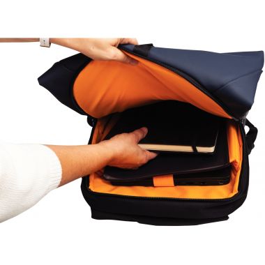 Exacompta - Sac a dos exactive young coloris bleu ardoise - 17536E