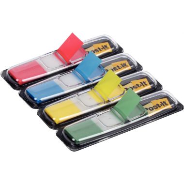 Carte de 4 x 35 index post-it étroit format 12 x 44 mm
