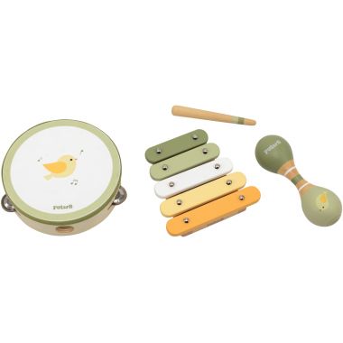 Boite de 3 instruments de musique