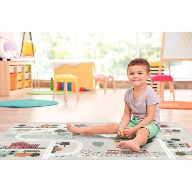 Tapis 150x100cm petite ville