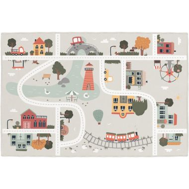 Tapis 150x100cm petite ville