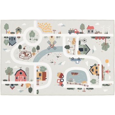 Tapis 150x100cm petite ferme