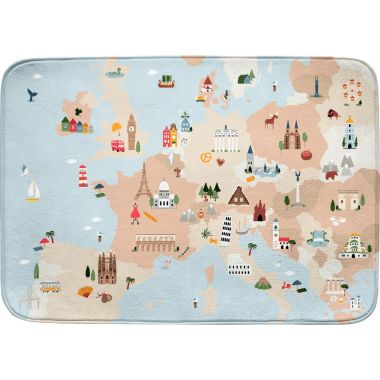 Tapis ultrasoft 150x100cm l'Europe