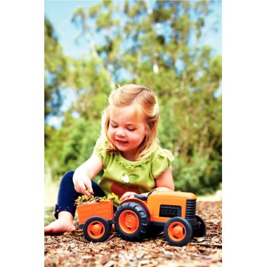 Tracteur + remorque GREEN TOYS