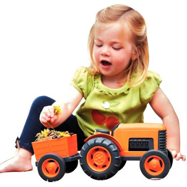 Tracteur + remorque GREEN TOYS
