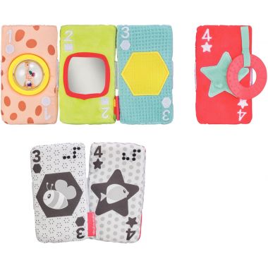 Mes cartes sensorielles en tissu Sophie la Girafe