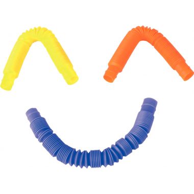 Jeu sensoriel POP TUBES, 60 pièces
