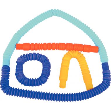 Jeu sensoriel POP TUBES, 60 pièces
