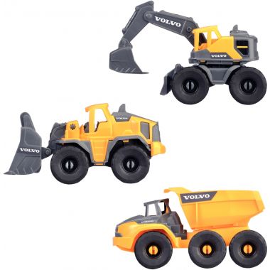 Lot de 3 engins de chantier VOLVO