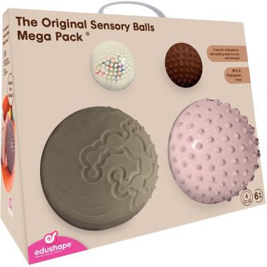 Lot de 4 balles sensorielles