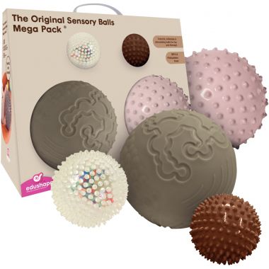 Lot de 4 balles sensorielles