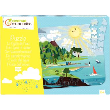 Puzzle 150 pièces, le cycle de l'eau