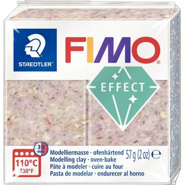 Sac de 6 pains fimo 57g effet botanique