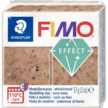 Sac de 6 pains fimo 57g effet botanique