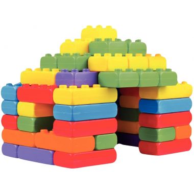 Jeu de construction JUNIOR BRICKS, 60 pièces