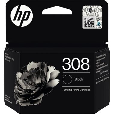 HP 308 cartouche d'encre noire authentique (7FP21U)