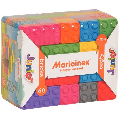 Jeu de construction JUNIOR BRICKS, 60 pièces