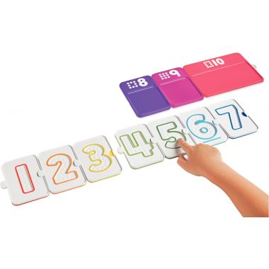 Boite de 10 chiffres en relief