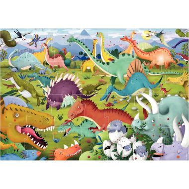 Puzzle MAX 28 pièces, les dinosaures