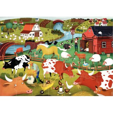 Puzzle MAX 28 pièces, la ferme