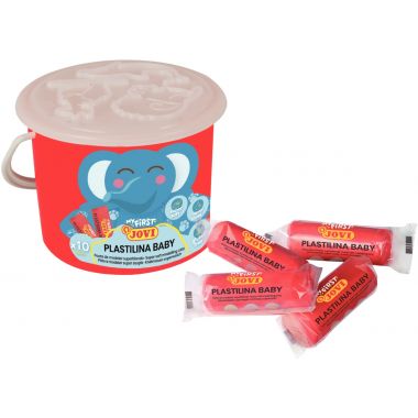 Lot de 4 seaux - 40 pains de plastilina de 38g