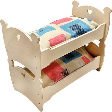 Lits superposés en bois