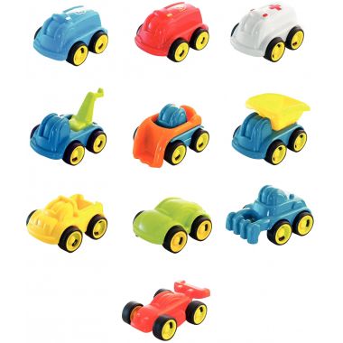 Lot de 10 Minimobil 12 cm assortis