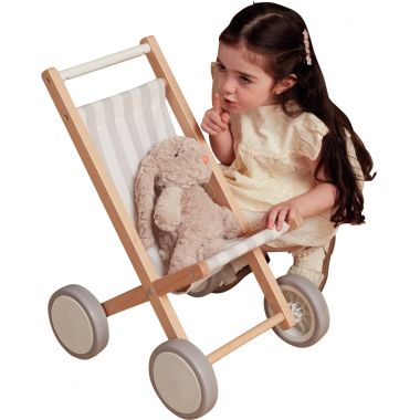 Poussette en bois