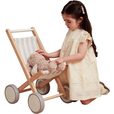 Poussette en bois