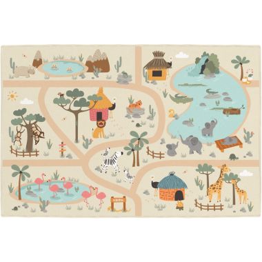 Tapis 150x100cm petite savane
