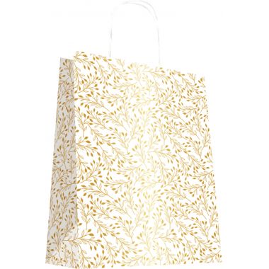 Boite de 50 sacs cabas or 100g  24 + 12x32cm