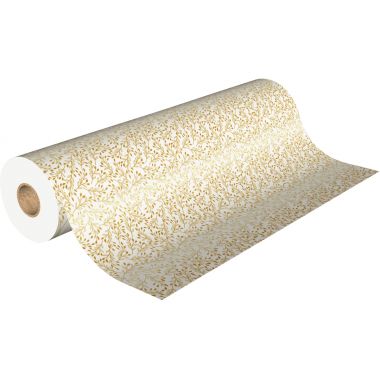Rouleau papier cadeau 0.70x50mètres coloris or