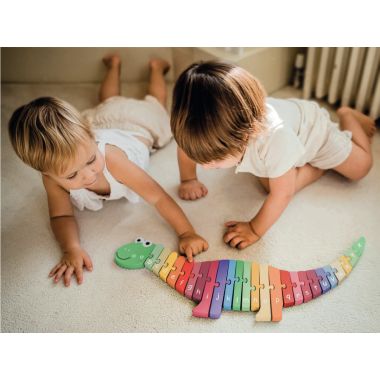 Puzzle dinosaure alphabet