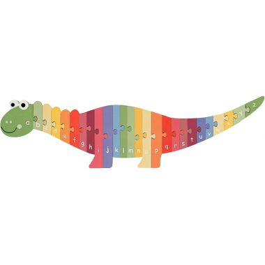Puzzle dinosaure alphabet
