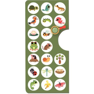 Puzzle d'observation 60 pièces, la savane