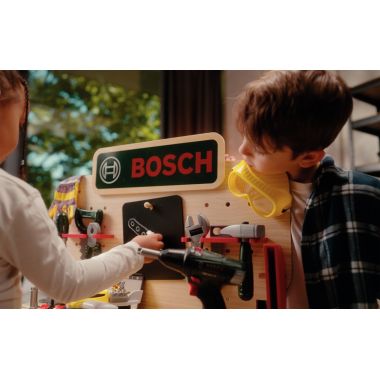 Grand établi en bois BOSCH + accessoires