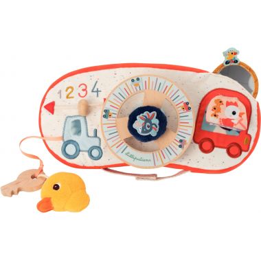 Panneau d'activités LILLIPUTIENS, en voiture !