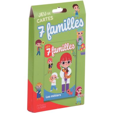 Jeu de 7 familles les métiers