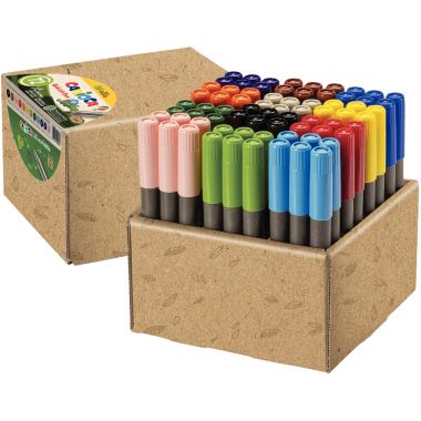 Pack de 72 feutres éco family jumbo