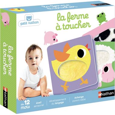 Les animaux de la ferme à toucher NATHAN