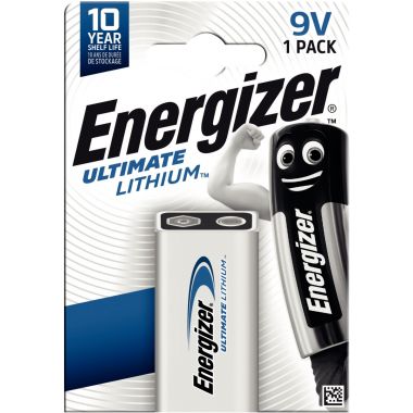 Pile 9V lithium 1 quantité