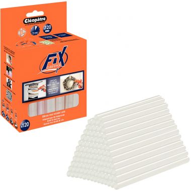 Mégabox de 120 batons de colle CléogunFix