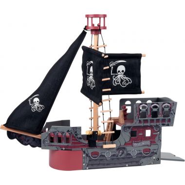 Bateau des pirates en bois PAPO