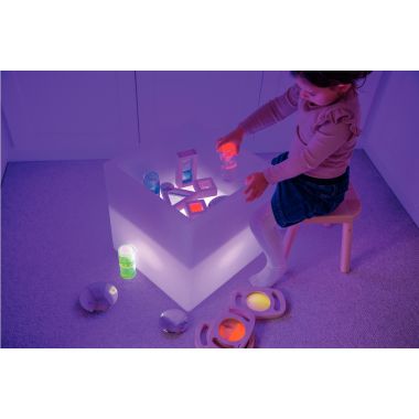 Table lumineuse carrée