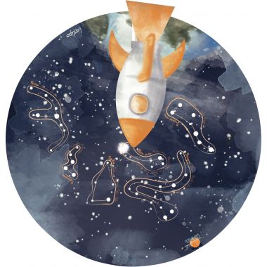 Ma roue ASTRO TERRA diamètre 50cm