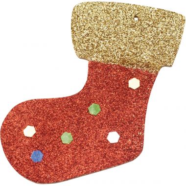 Shaker de paillettes biodégradables 100grammes coloris rouge